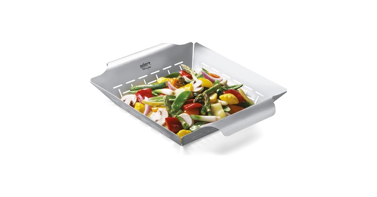 Weber Gemüsekorb Deluxe 6434(edelstahl)