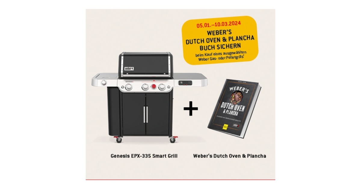Weber Genesis EPX-335 Smarter Gasgrill(schwarz/edelstahl, mit CRAFTED Basis-Rahmen und Sear Zone)