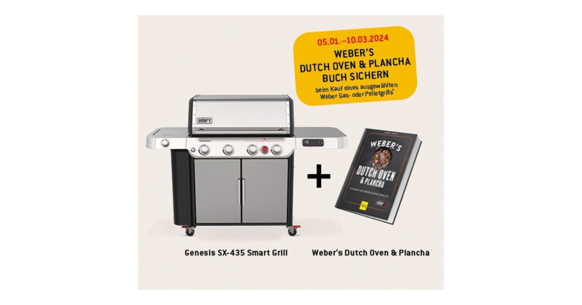 Weber Genesis SX-435 Smarter Gasgrill(edelstahl, mit CRAFTED Basis-Rahmen und Sear Zone) Weber Genesis SX-435 Smarter Gasgrill(edelstahl, mit CRAFTED Basis-Rahmen und Sear Zone)