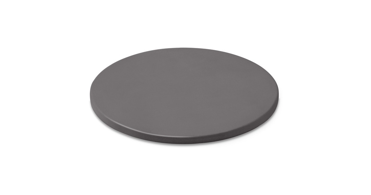 Weber Glasierter Pizzastein 18413, Ø ca. 26cm(grau)