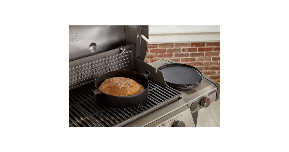 Weber Gourmet BBQ System 2in1 Dutch Oven & Pfanne(schwarz)