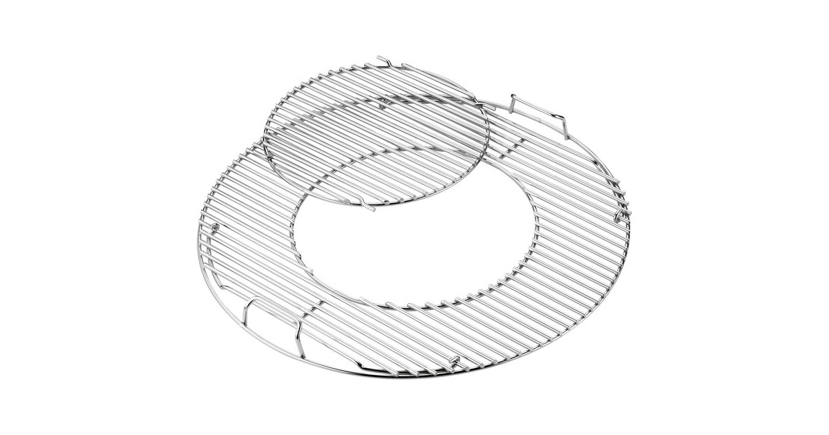 Weber Gourmet BBQ System Grill­rost 8835 für Holz­koh­le­grills Ø 57cm, Grillrost(chrom)