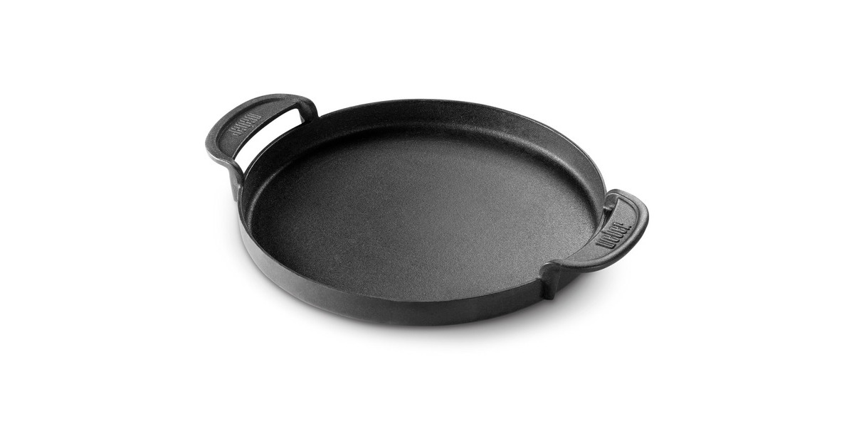 Weber Gourmet BBQ System Pfan­nen­ein­satz 7421, Grillplatte(schwarz)
