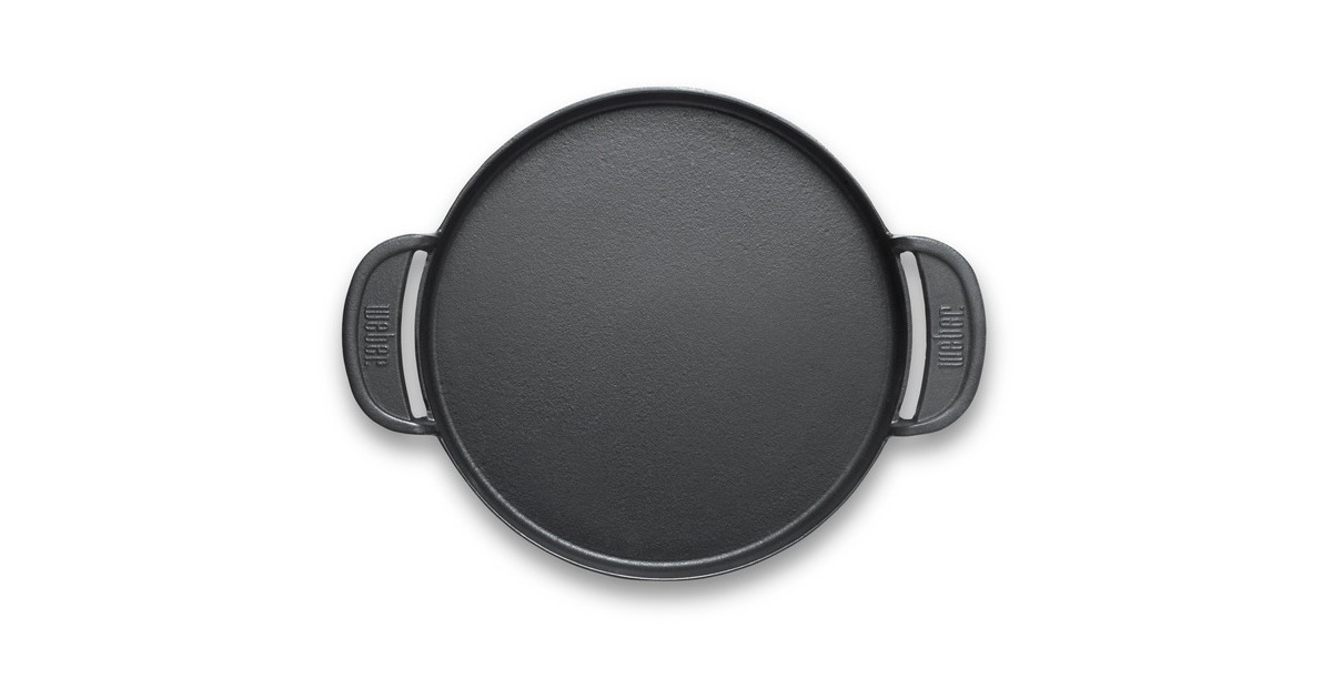 Weber Gourmet BBQ System Pfan­nen­ein­satz 7421, Grillplatte(schwarz)