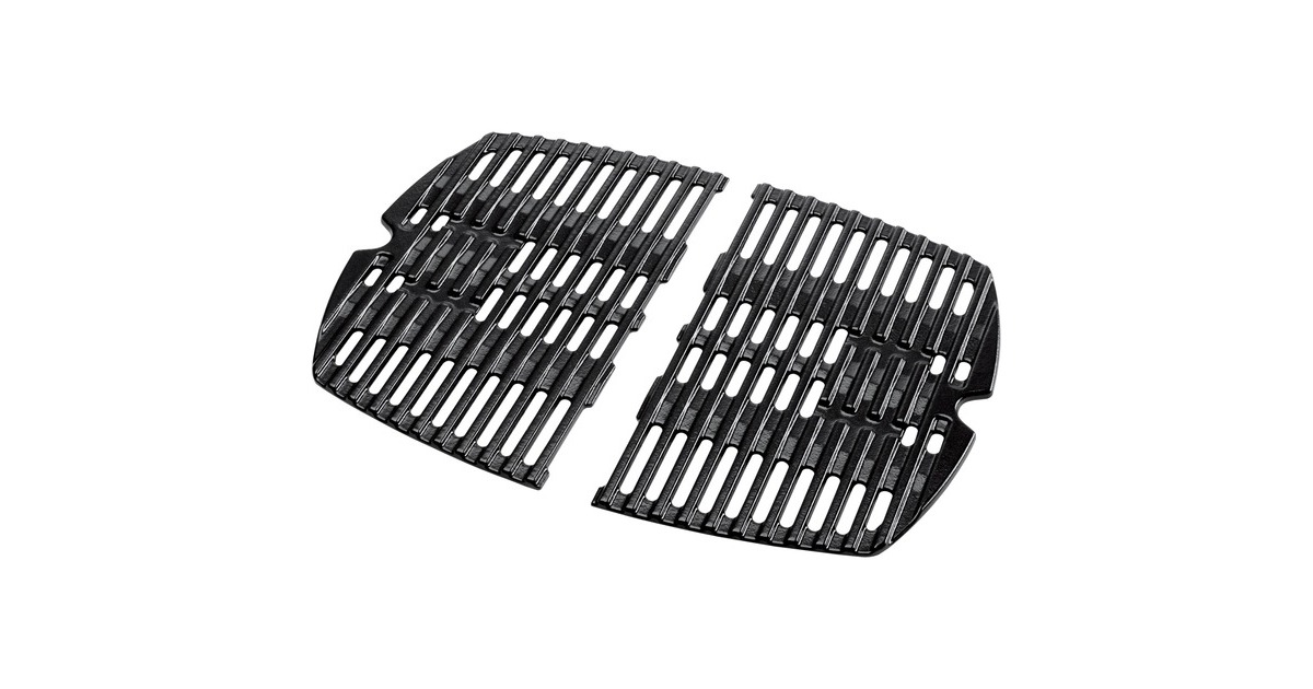 Weber Grillrost Set 7644, für Q 100- / 1000 Serie(2-teilig, Gusseisen) Weber Grillrost Set 7644, für Q 100- / 1000 Serie(2-teilig, Gusseisen)