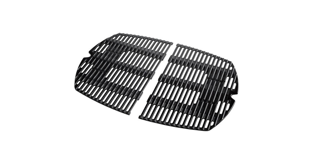 Weber Grillrost Set 7646, für Q 300- / 3000 Serie(schwarz, 2-teilig, Gusseisen) Weber Grillrost Set 7646, für Q 300- / 3000 Serie(schwarz, 2-teilig, Gusseisen)