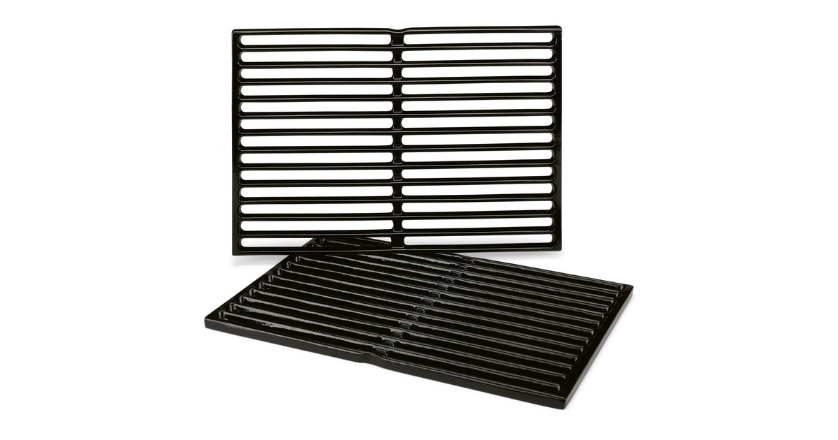 Weber Grillroste 7522 für SPIRIT 200, SPIRIT 500, Silver A(anthrazit, 2 Stück)