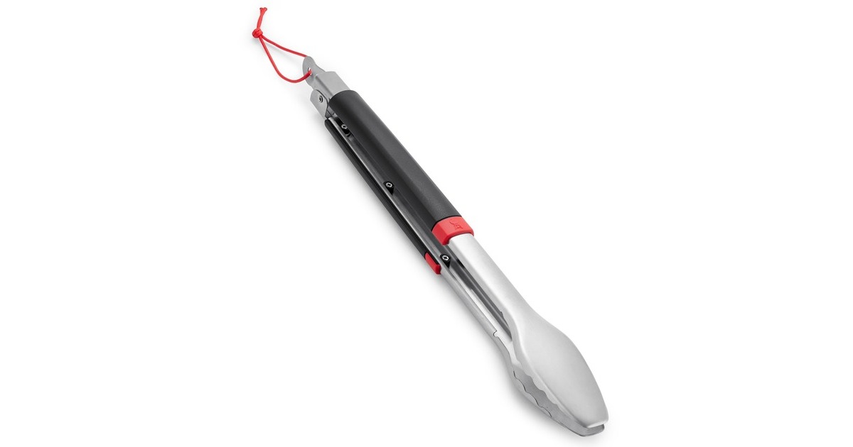 Weber Grillzange 6317, Grillbesteck(edelstahl/schwarz)