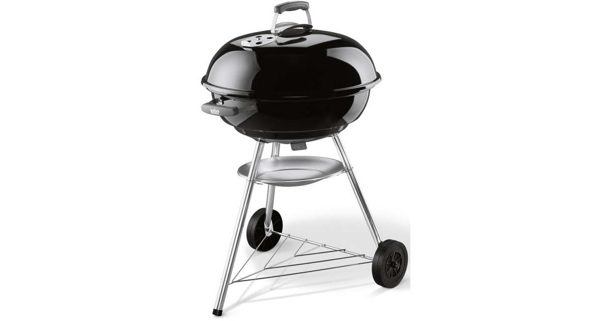 Weber Holzkohlegrill Compact Kettle(schwarz, Ø 57cm)
