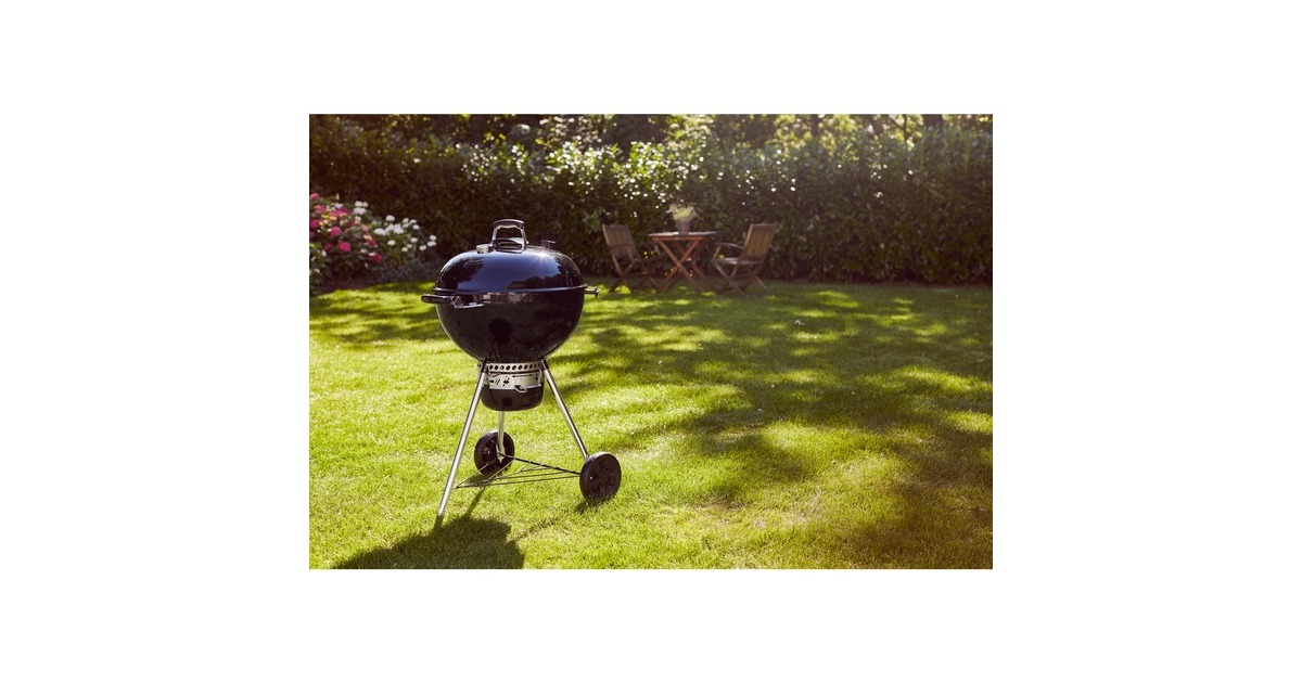 Weber Holzkohlegrill Master-Touch GBS E-5750(schwarz, Ø 57cm)