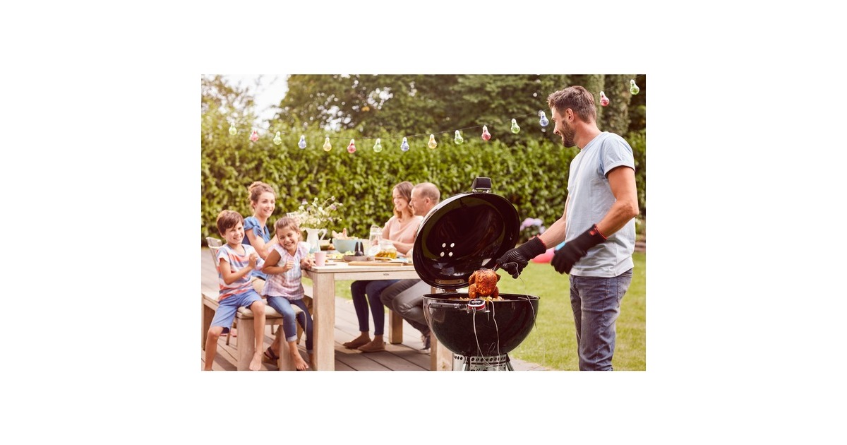 Weber Holzkohlegrill Master Touch GBS Premium E-5770(schwarz, Ø 57cm)