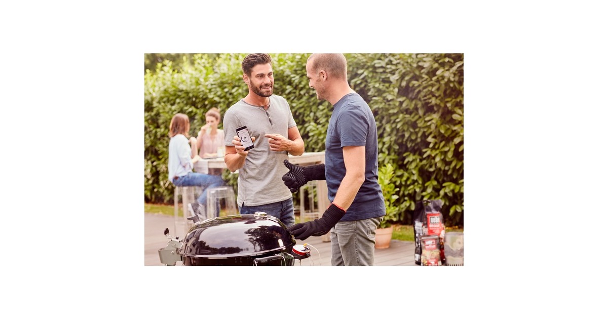 Weber Holzkohlegrill Master Touch GBS Premium E-5770(schwarz, Ø 57cm)