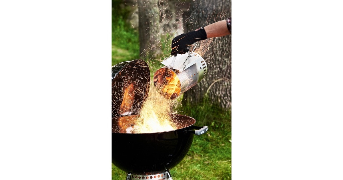 Weber Holzkohlegrill Master-Touch GBS SE E-5755(schwarz, Ø 57cm)
