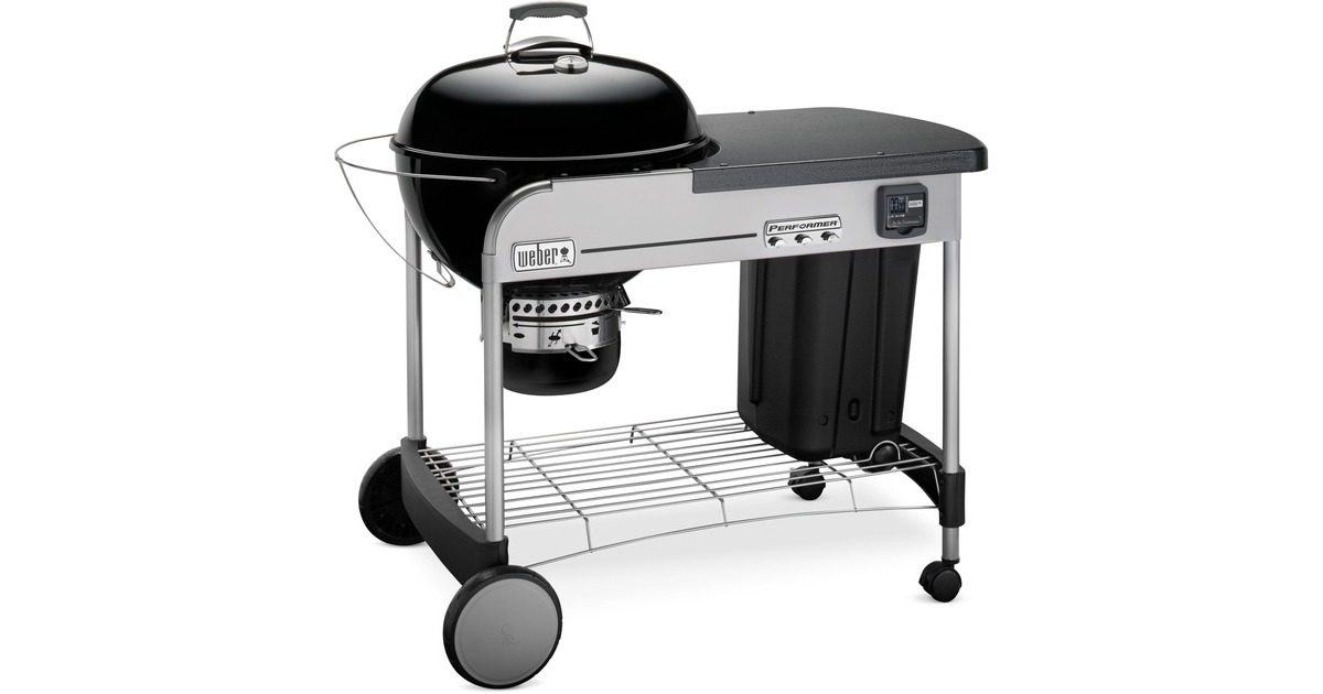 Weber Holzkohlegrill Performer Premium GBS Edition(schwarz, Ø 57cm)