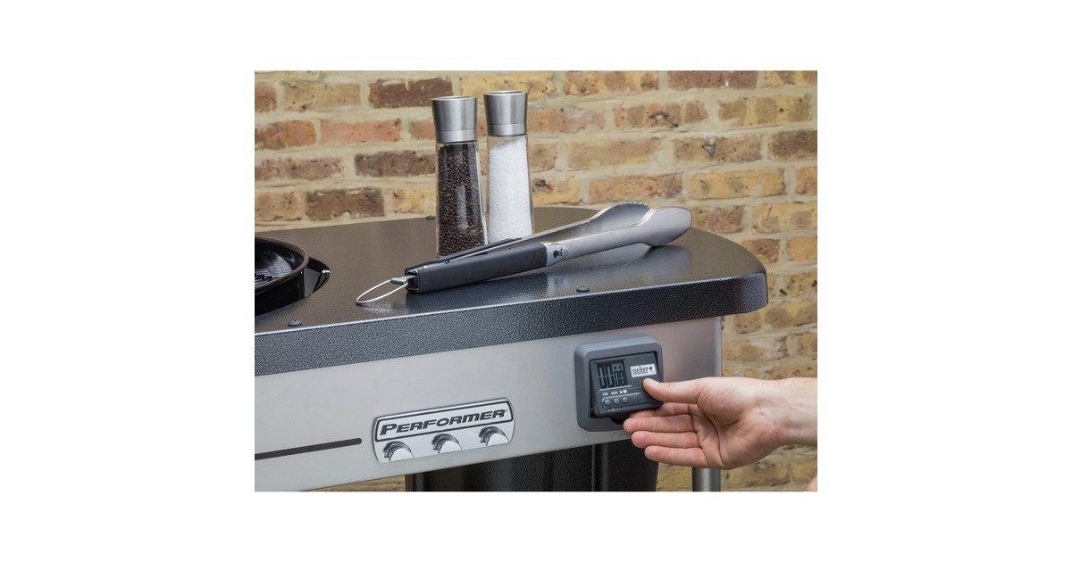 Weber Holzkohlegrill Performer Premium GBS Edition(schwarz, Ø 57cm)