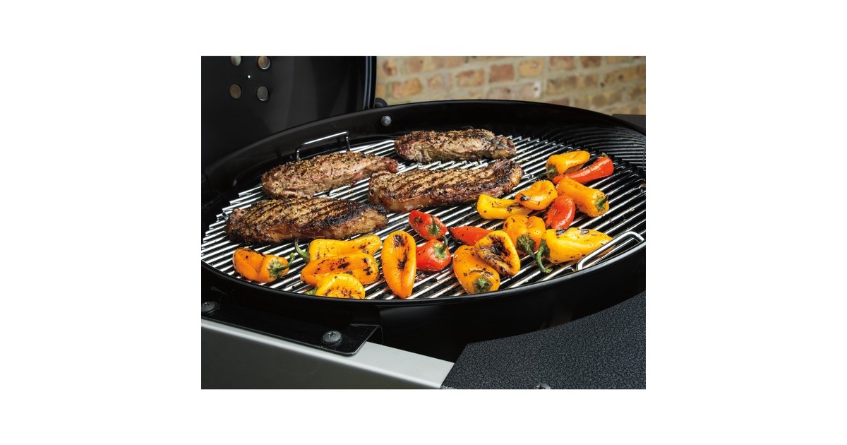 Weber Holzkohlegrill Performer Premium GBS Edition(schwarz, Ø 57cm)