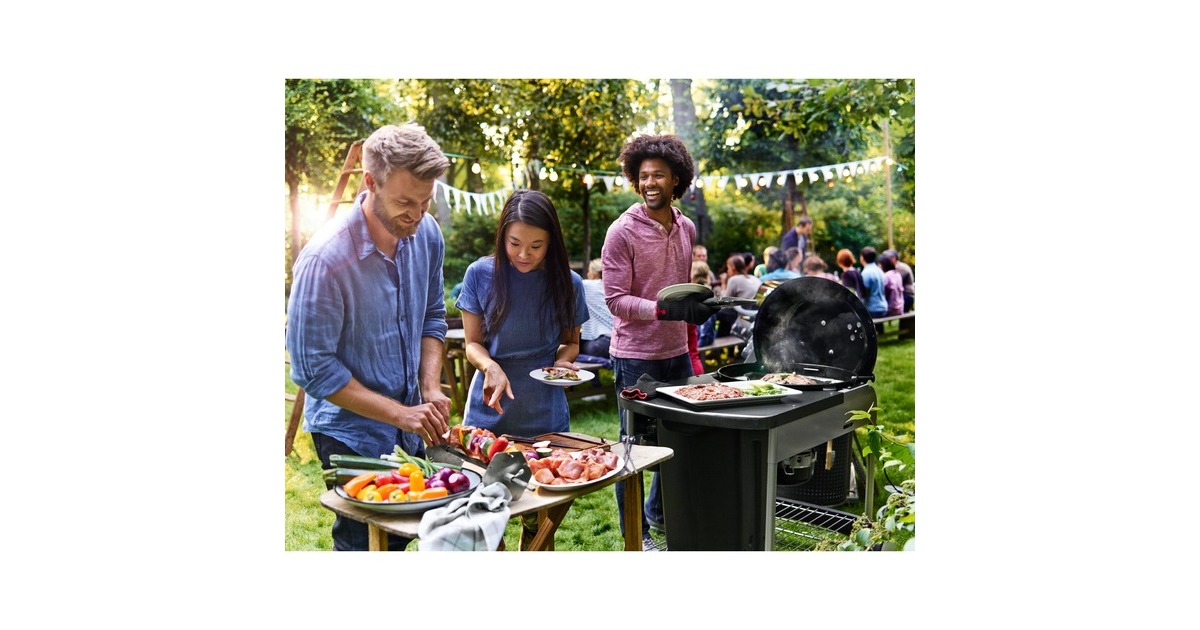 Weber Holzkohlegrill Performer Premium GBS Edition(schwarz, Ø 57cm)