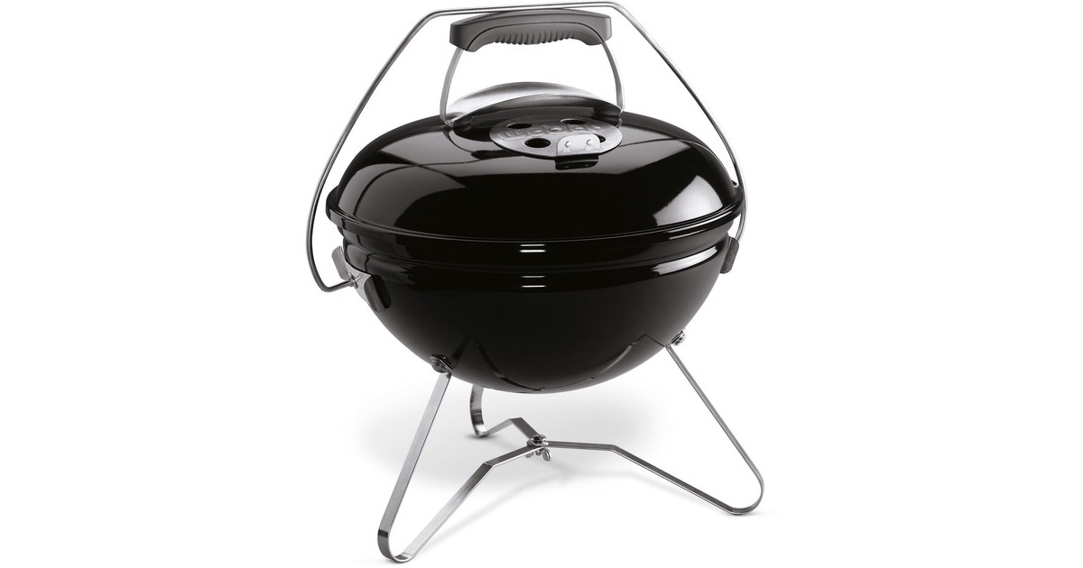 Weber Holzkohlegrill Smokey Joe Premium(schwarz (glänzend), Ø 37cm)