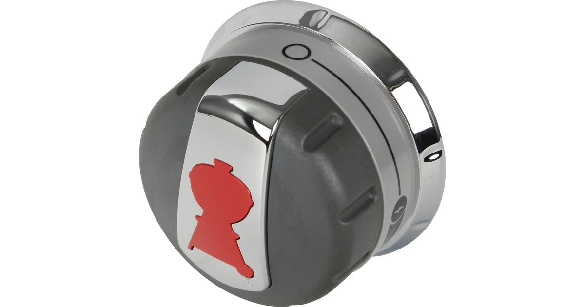 Weber Kontrollknöpfe für Genesis 300-Serie, ab 2011, Ersatzteil(dunkelgrau, 3 Stück)