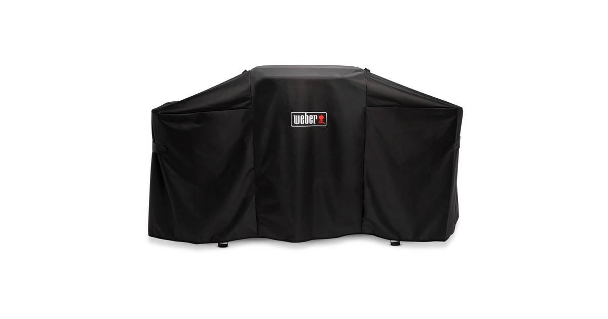 Weber Premium Abdeckhaube, für GP 43cm / GP 56cm mit Stand, Schutzhaube(schwarz, für SLATE GP Premium Plancha)