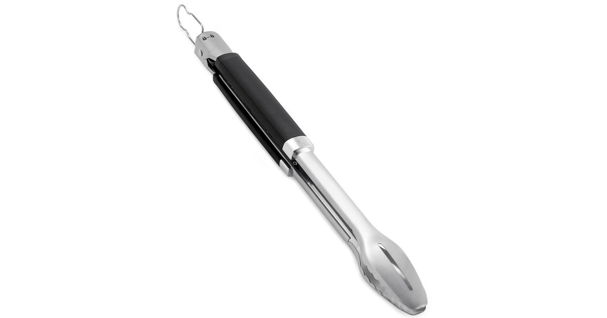 Weber Premium Grillzange 6760, Grillbesteck(edelstahl/schwarz) Weber Premium Grillzange 6760, Grillbesteck(edelstahl/schwarz)