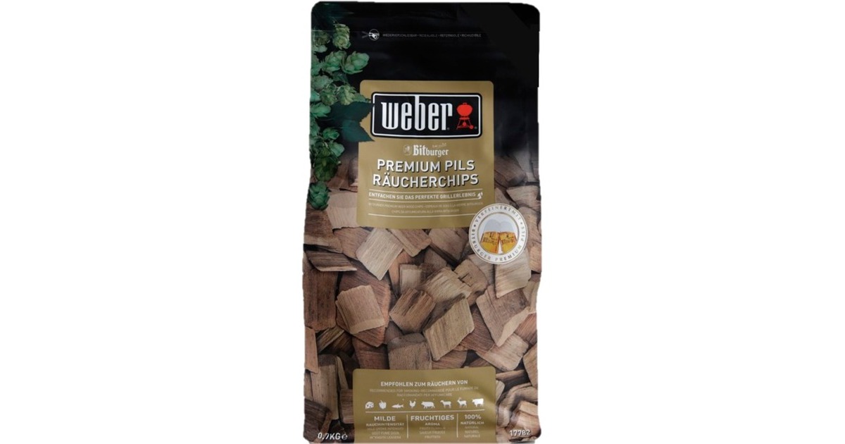 Weber Räucherchips Bitburger Premium Pils 17782(0,7kg)