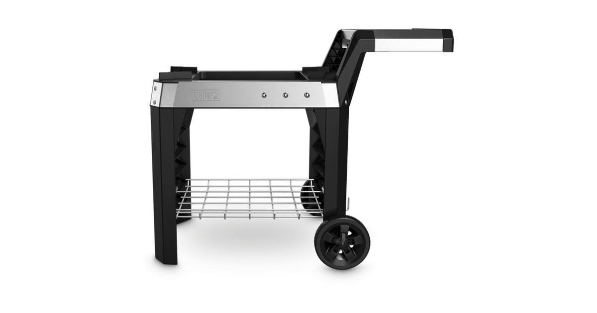 Weber Rollwagen 6539 für Pulse 1000 / 2000, Grillwagen(schwarz/silber) Weber Rollwagen 6539 für Pulse 1000 / 2000, Grillwagen(schwarz/silber)