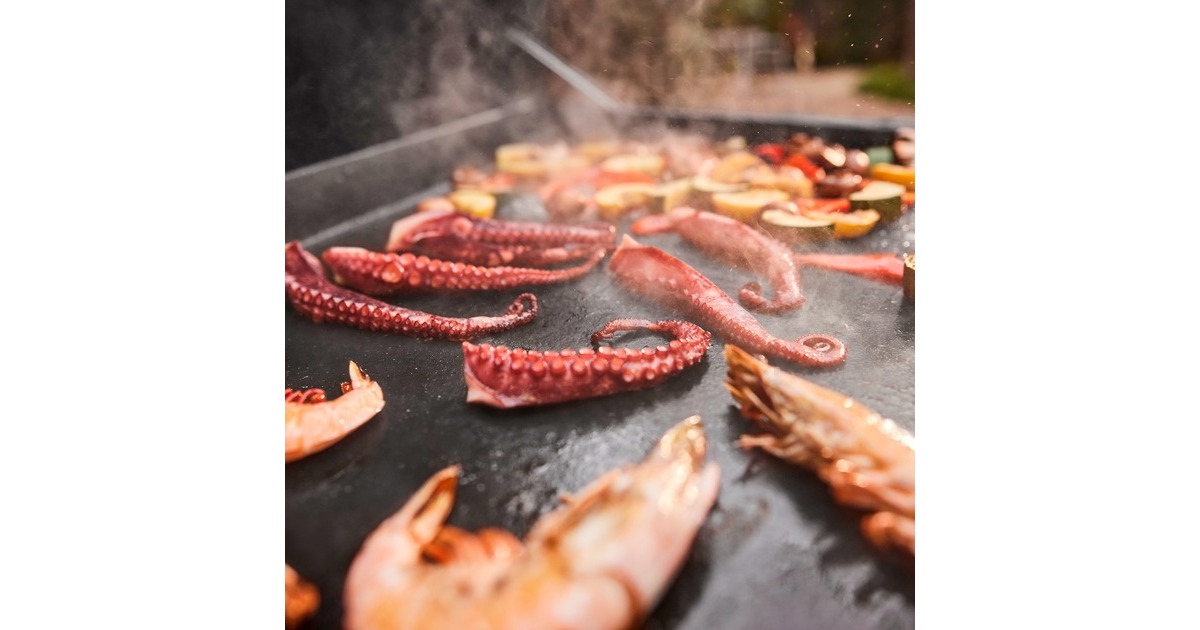 Weber SLATE GPD Premium Plancha, 76cm, Gasgrill(schwarz/silber)