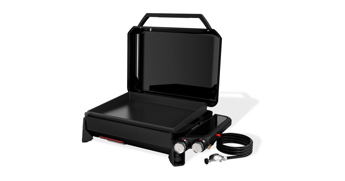 Weber SLATE GP Premium Plancha, 56cm, Gasgrill(schwarz)