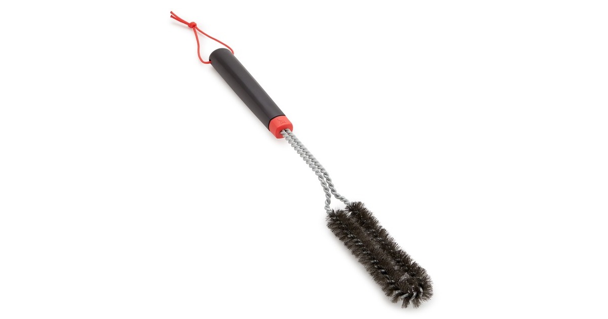 Weber Schmale Grillbürste 6279, mit Edelstahlborsten, Grill-Reinigungsbürste(schwarz/rot) Weber Schmale Grillbürste 6279, mit Edelstahlborsten, Grill-Reinigungsbürste(schwarz/rot)