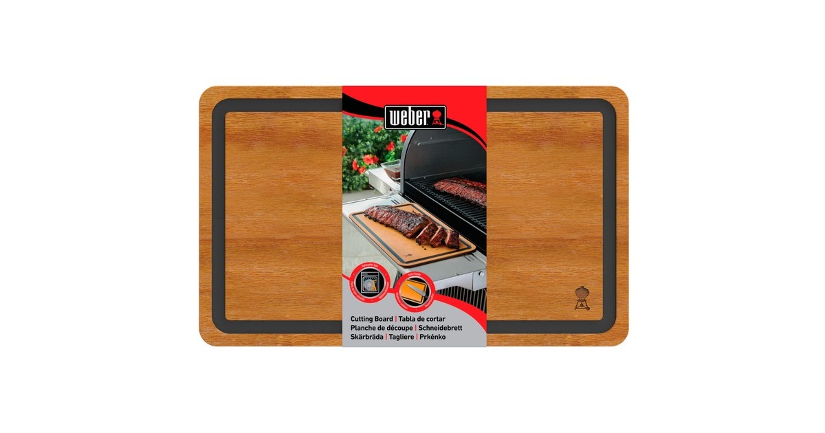 Weber Schneidebrett 7005, für Seitentische SmokeFire(braun, 44,8 x 27,2cm)