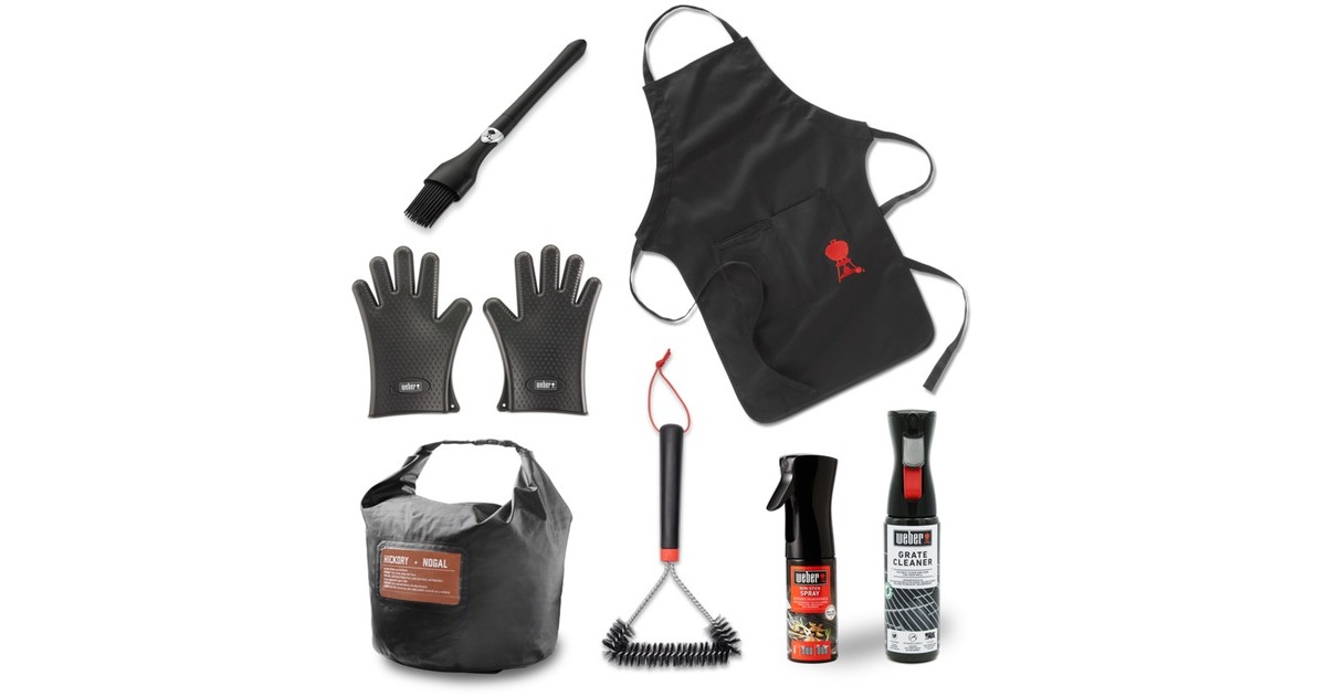 Weber SmokeFire Starterset, 7-teilig, Grillbesteck(schwarz) Weber SmokeFire Starterset, 7-teilig, Grillbesteck(schwarz)