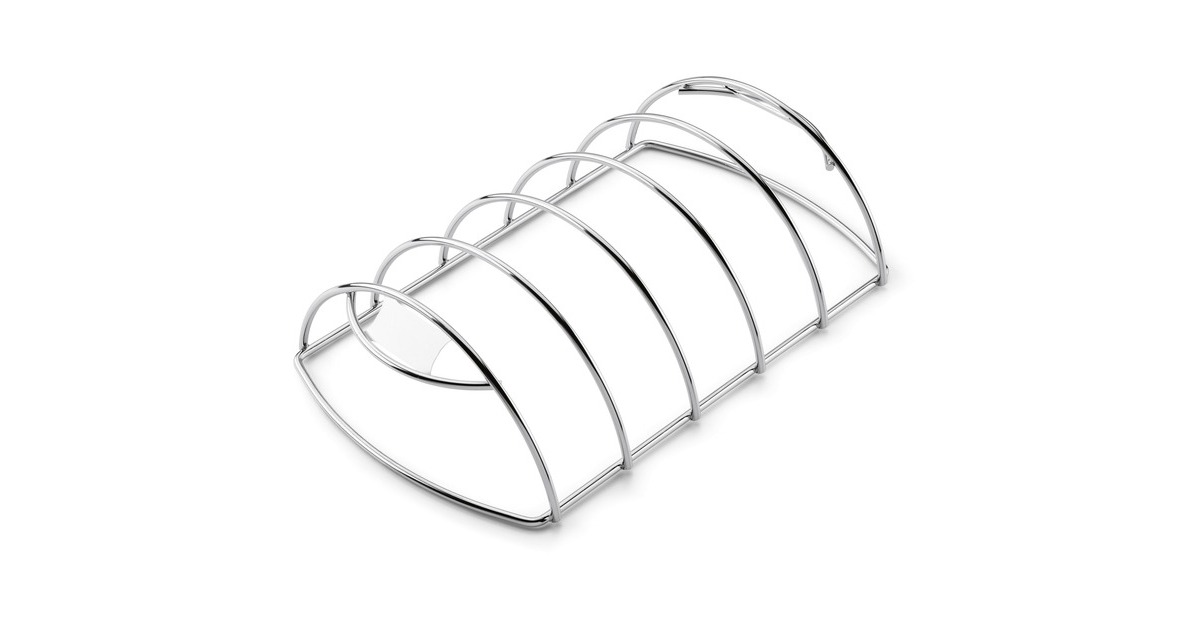 Weber Spare-Rib-Halter 6605, Halterung(chrom, 34cm x 20cm) Weber Spare-Rib-Halter 6605, Halterung(chrom, 34cm x 20cm)