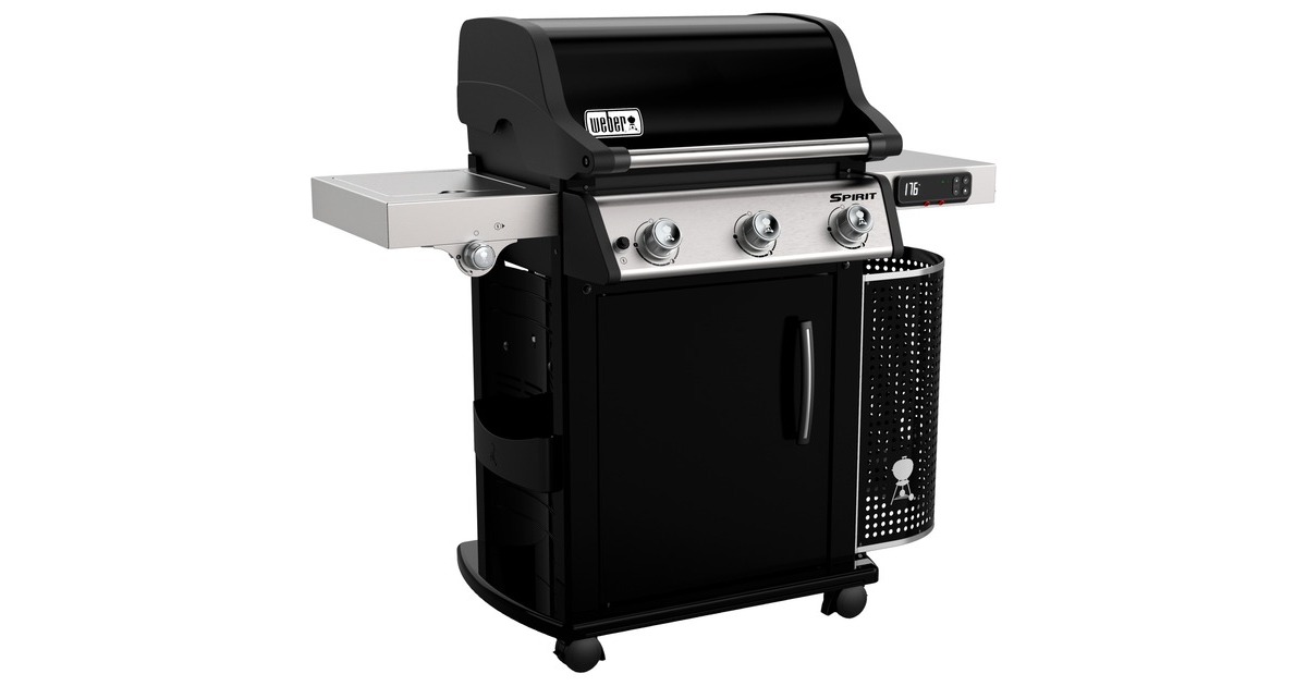 Weber Spirit EPX-325 GBS Smarter Gasgrill(schwarz/edelstahl, integriertes Weber Connect) Weber Spirit EPX-325 GBS Smarter Gasgrill(schwarz/edelstahl, integriertes Weber Connect)