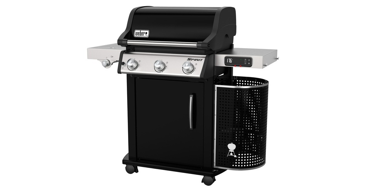 Weber Spirit EPX-325 GBS Smarter Gasgrill(schwarz/edelstahl, integriertes Weber Connect)