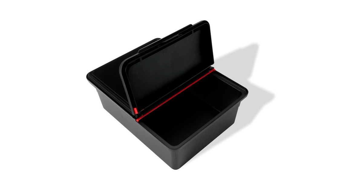 Weber Works Aufbewahrungsbehälter, einsetzbar in Seitentisch(schwarz, für SLATE GPD Premium Plancha)