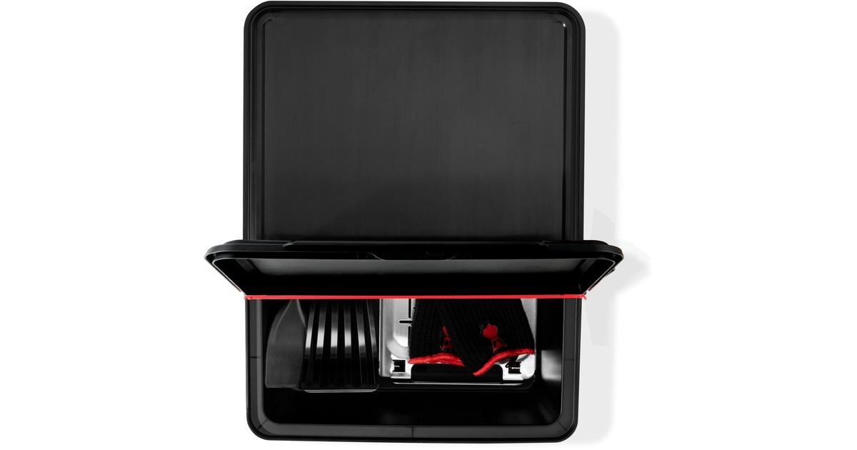 Weber Works Aufbewahrungsbehälter, einsetzbar in Seitentisch(schwarz, für SLATE GPD Premium Plancha)