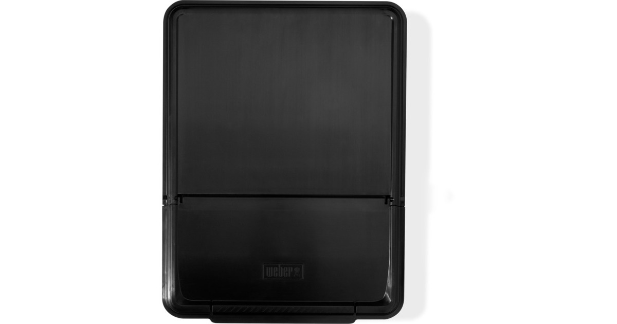 Weber Works Aufbewahrungsbehälter, einsetzbar in Seitentisch(schwarz, für SLATE GPD Premium Plancha)