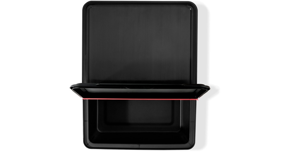 Weber Works Aufbewahrungsbehälter, einsetzbar in Seitentisch(schwarz, für SLATE GPD Premium Plancha)