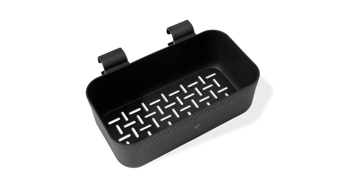 Weber Works Aufbewahrungskorb, einhängbar, für GPD 76cm / GPSB 76cm, Korbeinsatz(schwarz, für SLATE GPD Premium Plancha)