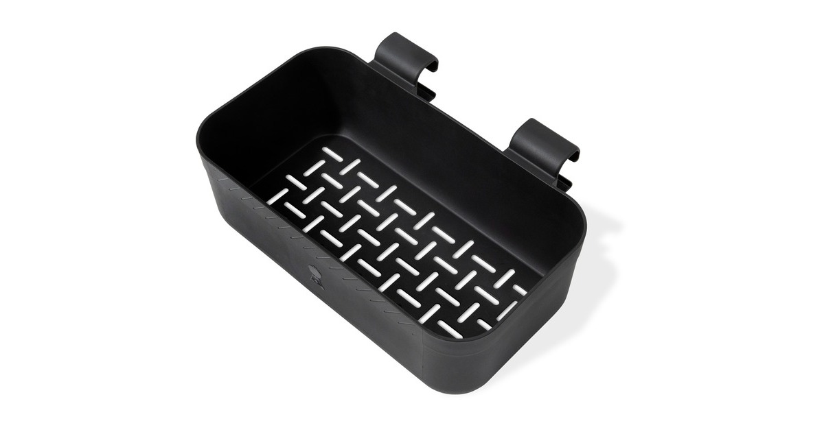 Weber Works Aufbewahrungskorb, einhängbar, für GPD 76cm / GPSB 76cm, Korbeinsatz(schwarz, für SLATE GPD Premium Plancha)