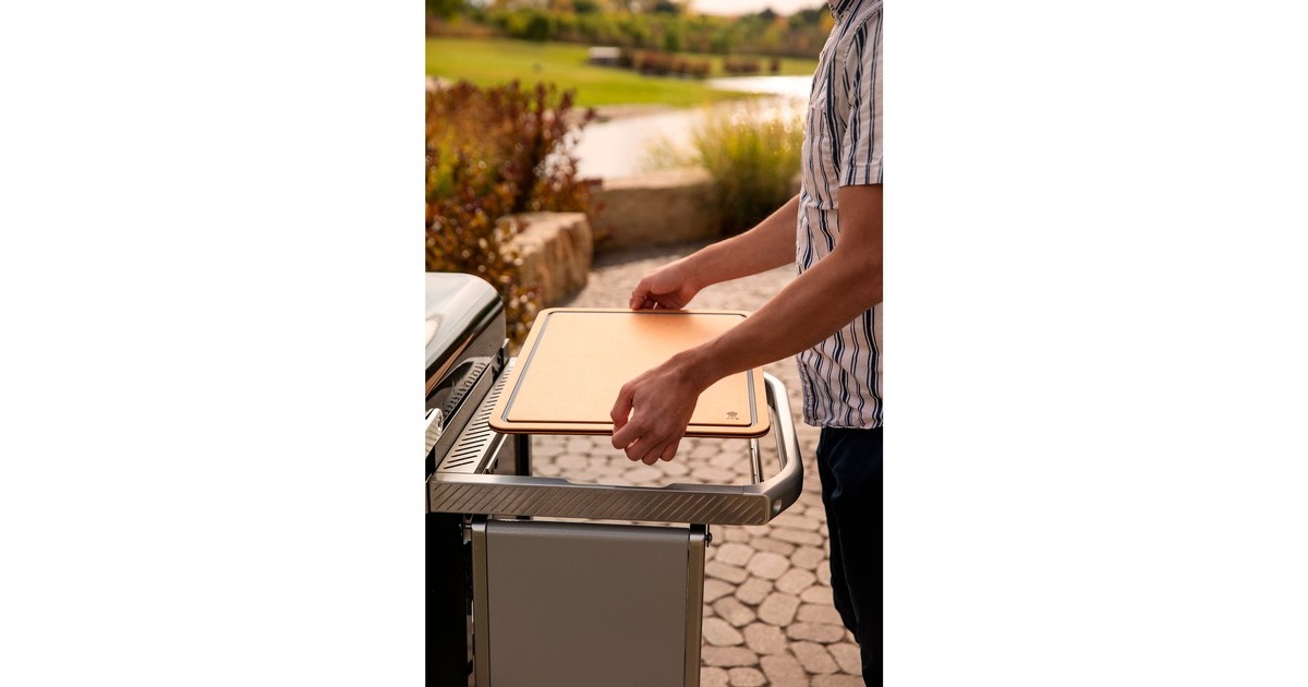 Weber Works Schneidebrett, einsetzbar in Seitentisch(für SLATE Premium Plancha GPD 76cm / GPSB 76cm)