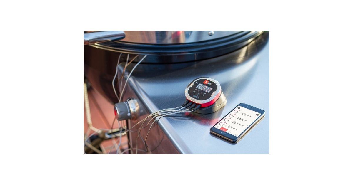 Weber iGrill 2 mit zwei Messfühlern 7221, Thermometer