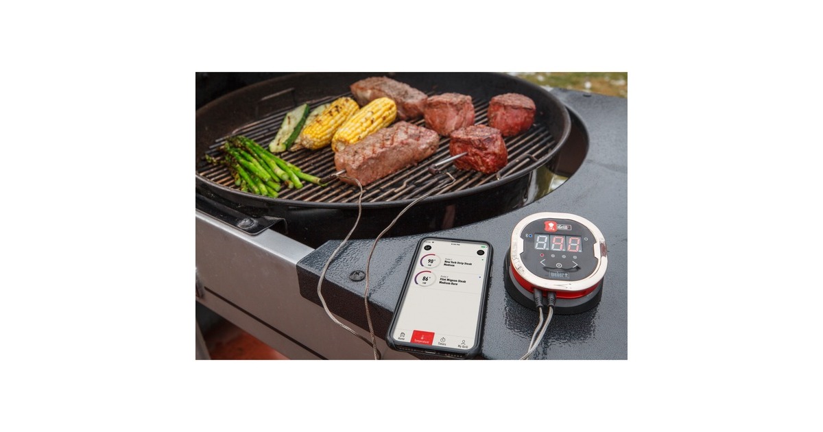 Weber iGrill 2 mit zwei Messfühlern 7221, Thermometer