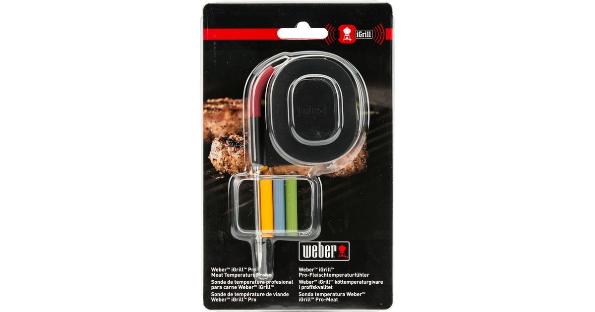 Weber iGrill Pro Messfühler für Grillgut, Thermometer(für alle Weber iGrill Modelle)