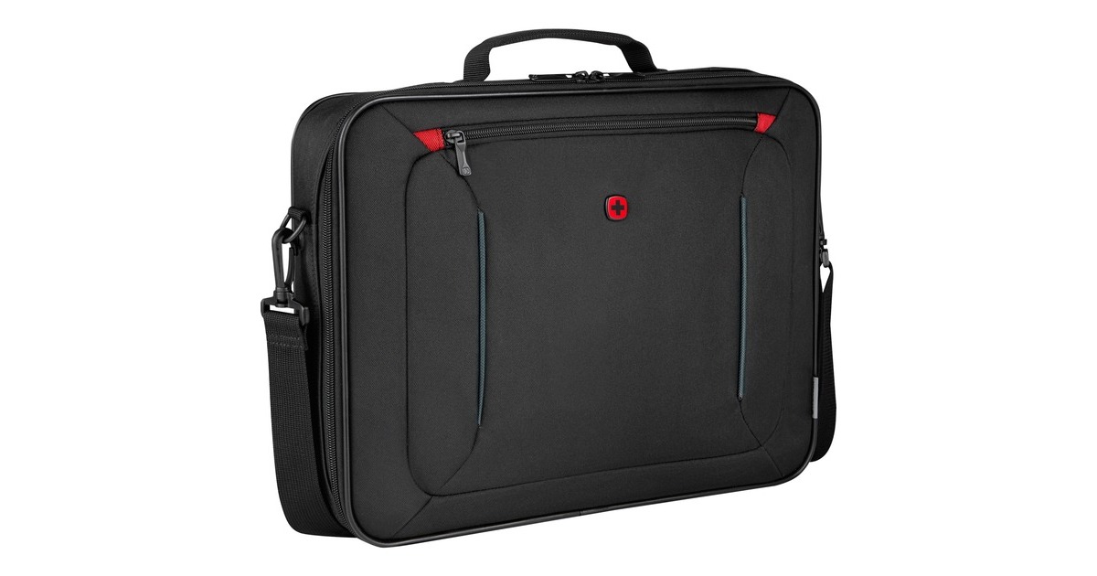 Wenger BQ 16" Clamshell, Notebooktasche(schwarz, bis 40,6 cm (16"))