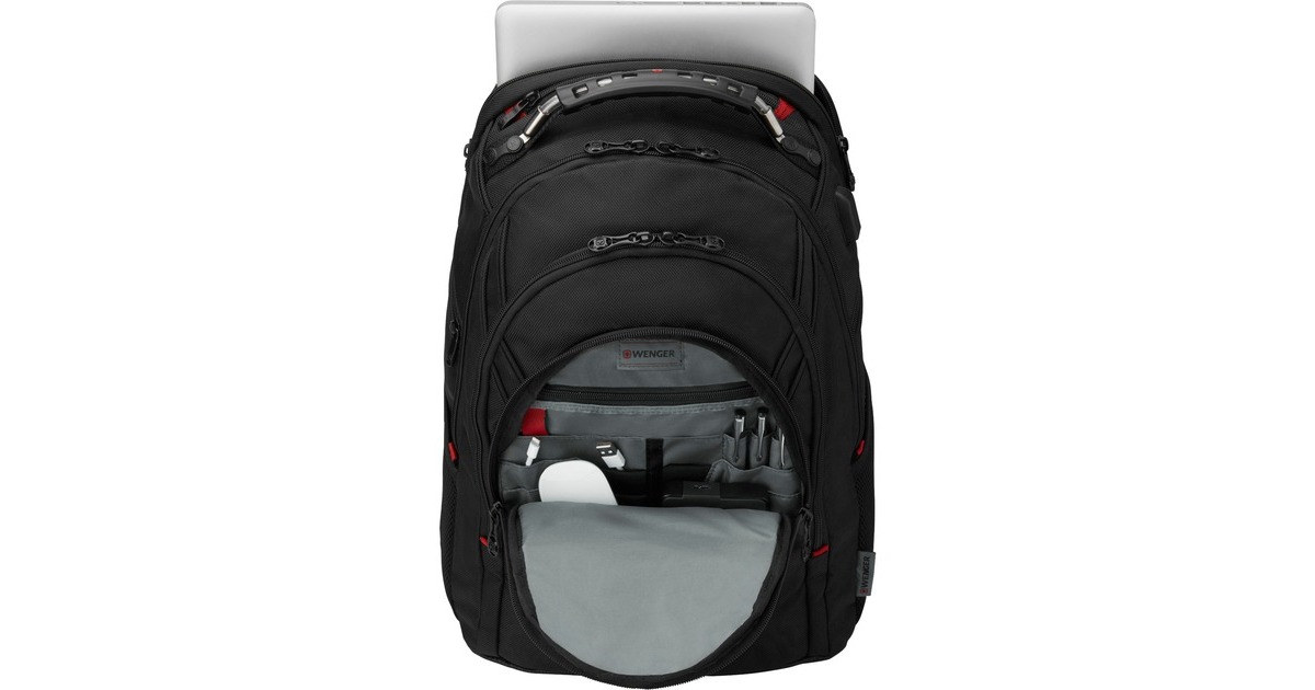 Wenger Ibex Ballistic Deluxe, Rucksack(schwarz, bis 40,6 cm (16