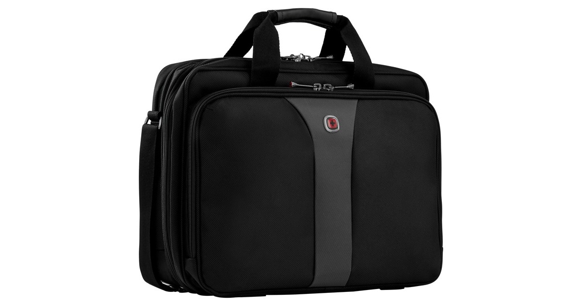 Wenger Legacy 16 Double-Gusset, Notebooktasche(schwarz, bis 40,6 cm (16"))