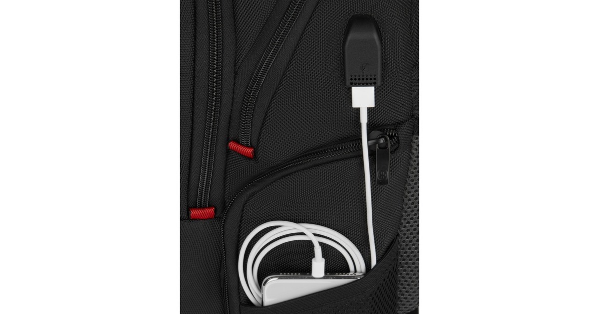 Wenger Pegasus Ballistic Deluxe, Rucksack(schwarz, bis 40,6cm (16