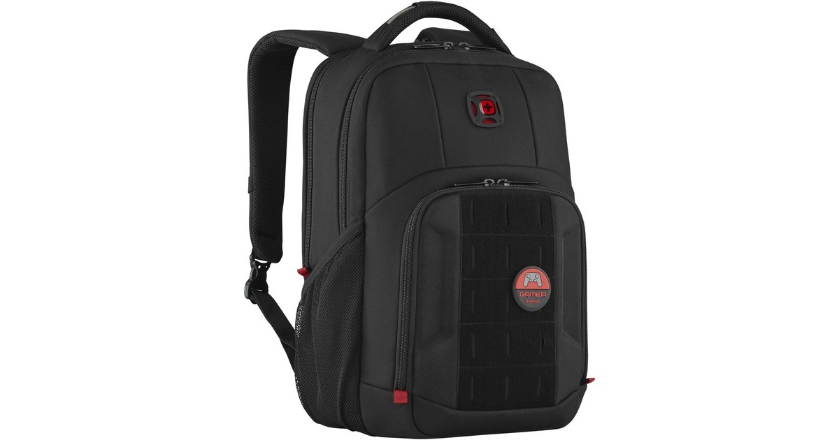 Wenger PlayerMode, Rucksack(schwarz, bis 39,6 cm (15,6"))